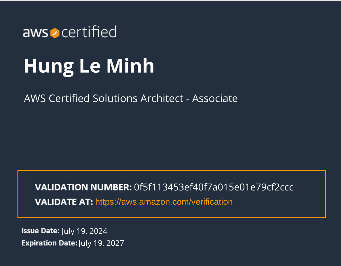 SAA Cert
